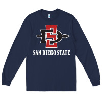 Navy san diego state aztecs Long Sleeve Tee - linhVisuals