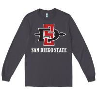 Smoke san diego state aztecs Long Sleeve Tee - linhVisuals