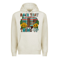 Oatmeal Heather back that thing up Premium Hoodie - Artiststas