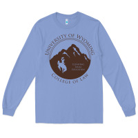 Colony Blue university of wyoming cowboys Long Sleeve Tee - linhVisuals