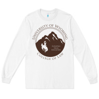 White university of wyoming cowboys Long Sleeve Tee - linhVisuals