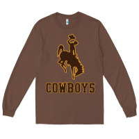 Chestnut university of wyoming cowboys Long Sleeve Tee - linhVisuals