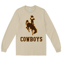 Mushroom university of wyoming cowboys Long Sleeve Tee - linhVisuals