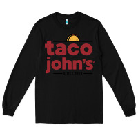 Black taco john's Long Sleeve Tee - linhVisuals