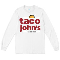 White taco john's Long Sleeve Tee - linhVisuals