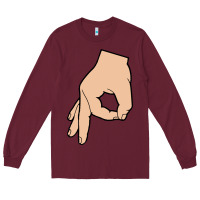 Burgundy the circle game classic Long Sleeve Tee - linhVisuals