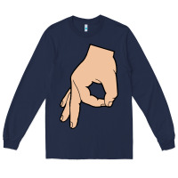 Navy the circle game classic Long Sleeve Tee - linhVisuals