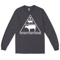 Smoke the real food pyramid carnivore Long Sleeve Tee - linhVisuals