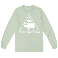 Matcha the real food pyramid carnivore Long Sleeve Tee - linhVisuals