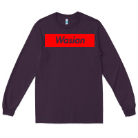 Plum wasian Long Sleeve Tee - linhVisuals