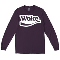 Plum Woke Long Sleeve Tee - linhVisuals