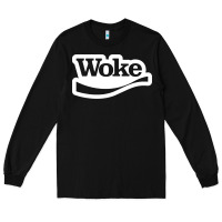 Black Woke Long Sleeve Tee - linhVisuals