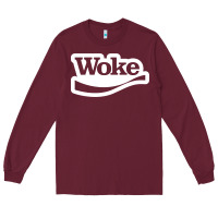 Burgundy Woke Long Sleeve Tee - linhVisuals