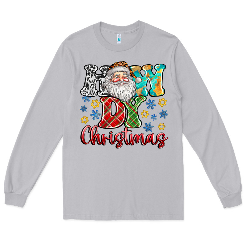 How Dy Christmas Long Sleeve Tee by CowhideDigitalArt | Teevron