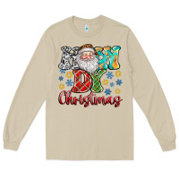 Mushroom How Dy Christmas Long Sleeve Tee - CowhideDigitalArt