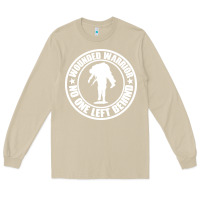 Mushroom Wounded Warrior No One Left Behind War Veteran Long Sleeve Tee - linhVisuals
