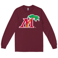 Burgundy fort myers miracle Long Sleeve Tee - linhVisuals