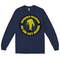 Navy Wounded Warrior No One Left Behind War Veteran Long Sleeve Tee - linhVisuals