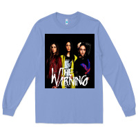 Colony Blue The warning Long Sleeve Tee - linhVisuals