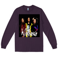 Plum The warning Long Sleeve Tee - linhVisuals