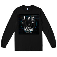 Black The warning Live Tour 2022 Long Sleeve Tee - linhVisuals