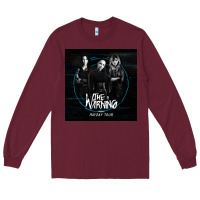 Burgundy The warning Live Tour 2022 Long Sleeve Tee - linhVisuals