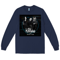 Navy The warning Live Tour 2022 Long Sleeve Tee - linhVisuals