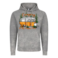 Cloud Rock camping is my happy place Vintage Hoodie - SublimationCraftShop
