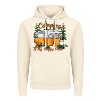 Vintage Artic camping is my happy place Vintage Hoodie - SublimationCraftShop