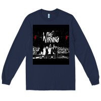 Navy The warning Tour Long Sleeve Tee - linhVisuals