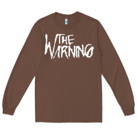 Chestnut The warning Style Long Sleeve Tee - linhVisuals