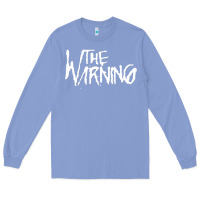 Colony Blue The warning Style Long Sleeve Tee - linhVisuals