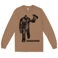 Cool Unique Sasquash Sasquatch And Squash Bigfoot T Shirt Long Sleeve Tee | Teevron