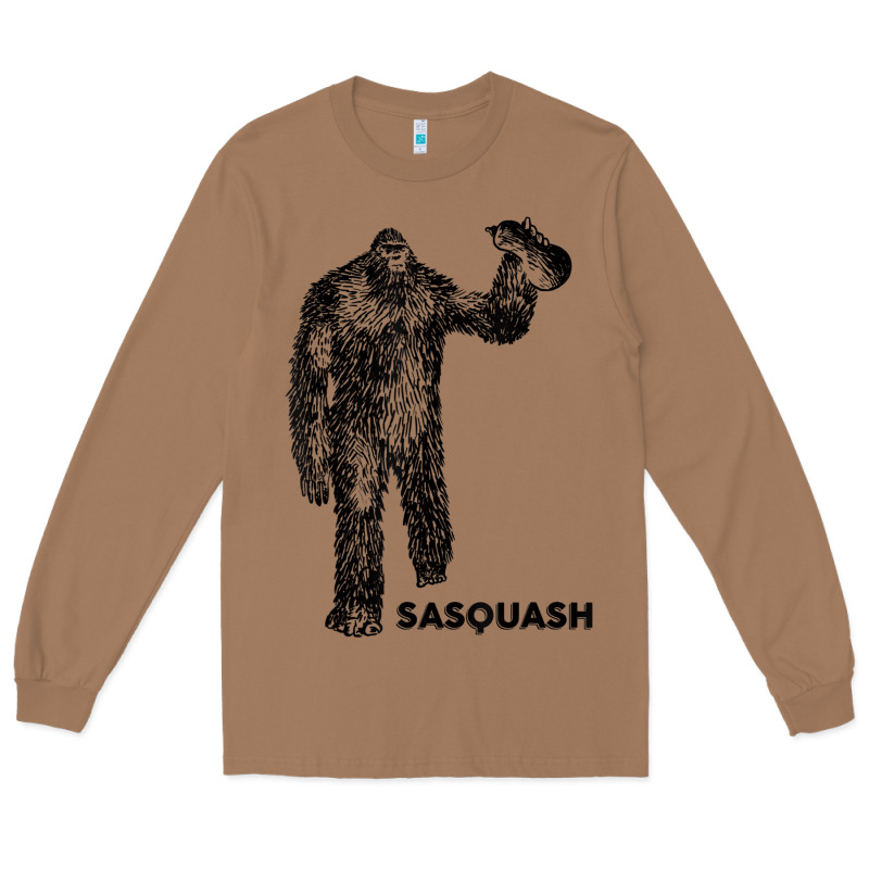 Cool Unique Sasquash Sasquatch And Squash Bigfoot T Shirt Long Sleeve Tee by linhVisuals | Teevron