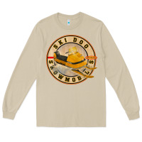 Mushroom ski doo vintage snowmobiles Long Sleeve Tee - linhVisuals