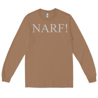 Toasted Coconut narf Long Sleeve Tee - linhVisuals