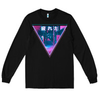 Black tired japanese otaku   abandoned city street art t shirt Long Sleeve Tee - linhVisuals