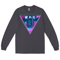 Smoke tired japanese otaku   abandoned city street art t shirt Long Sleeve Tee - linhVisuals