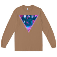 Toasted Coconut tired japanese otaku   abandoned city street art t shirt Long Sleeve Tee - linhVisuals