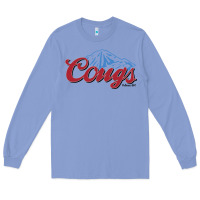 Colony Blue wsu cougs light blue Long Sleeve Tee - linhVisuals