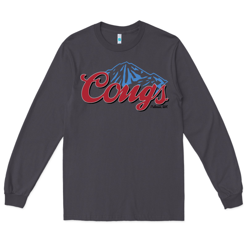 Wsu Cougs Light Blue Long Sleeve Tee by linhVisuals | Teevron