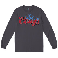 Smoke wsu cougs light blue Long Sleeve Tee - linhVisuals
