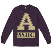 Plum albion college athleticpurple Long Sleeve Tee - linhVisuals