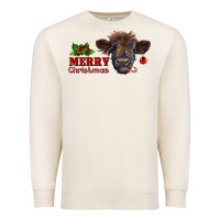 Sandshell Merry Christmas Calf Premium Sweatshirt - RanaPortraitStore