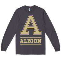 Smoke albion college athleticpurple Long Sleeve Tee - linhVisuals