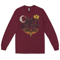 Burgundy the avett brothers Long Sleeve Tee - linhVisuals