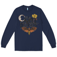 Navy the avett brothers Long Sleeve Tee - linhVisuals
