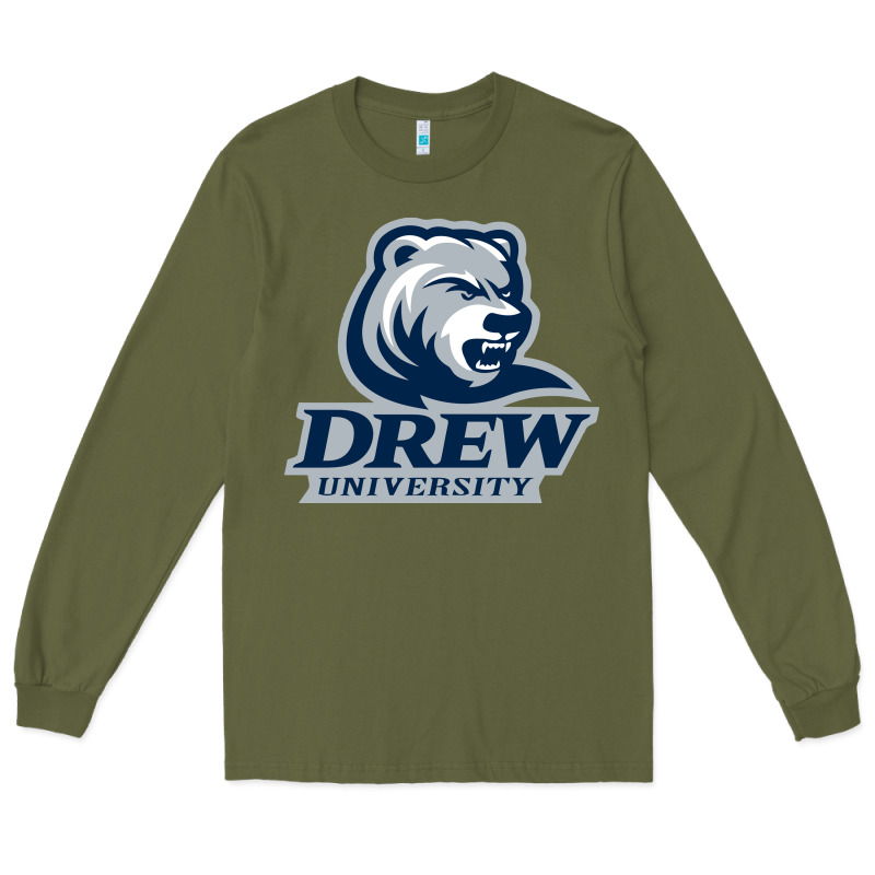 Drew University Vectorized Long Sleeve Tee by linhVisuals | Teevron