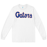 White florida sport gators Long Sleeve Tee - linhVisuals