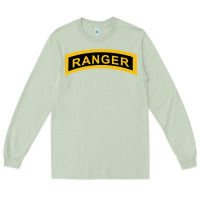 Matcha army ranger tab   black & gold   army ranger tab black gold Long Sleeve Tee - linhVisuals